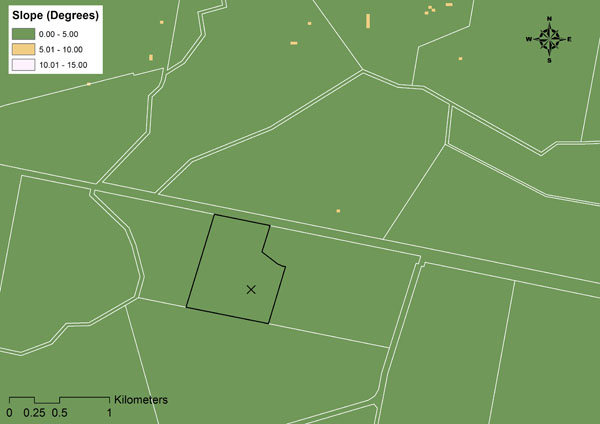 Coleambally Irrigation Area - Digital Elevation Model for maize/wheat