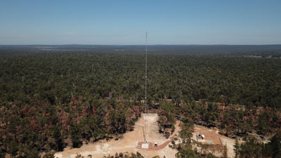 The Collie flux tower