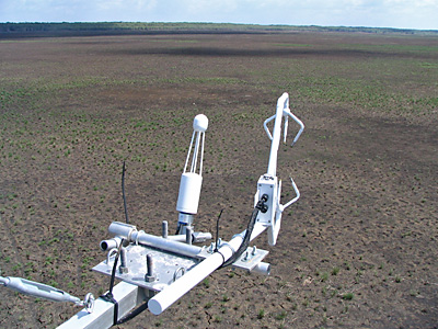 instrumentation at top of tower