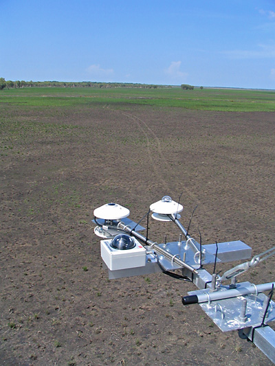 instrumentation at top of tower