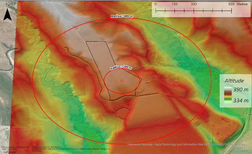 Lauder - Digital Elevation Model