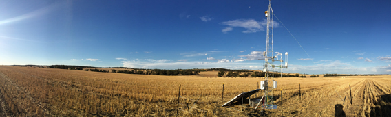 Panorama of the Ridgefield site