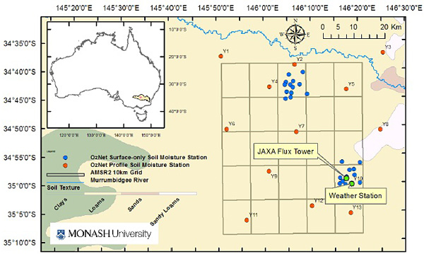 map of area